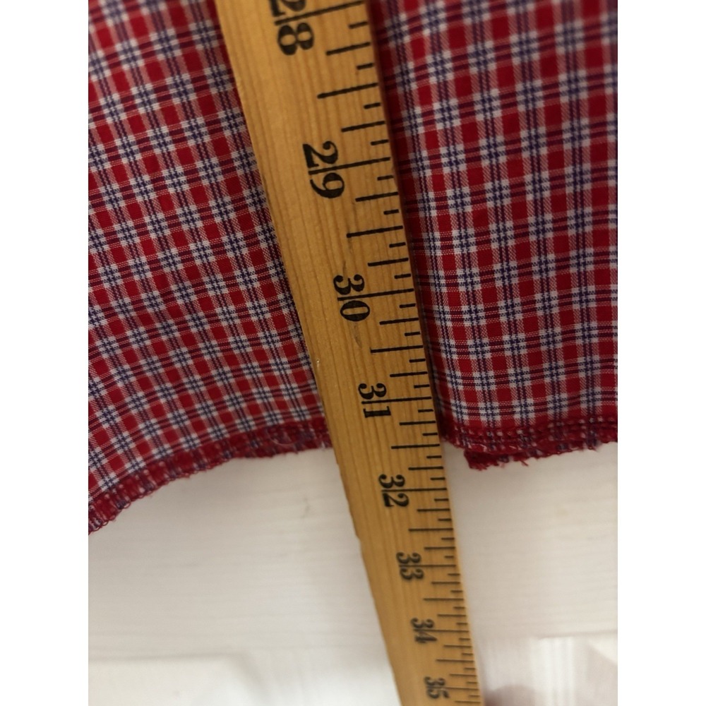 Wrangler Shirt Mens 3XL Long Sleeve Pearl Snap Western Red Plaid Cowboy Rodeo - Picture 11 of 11